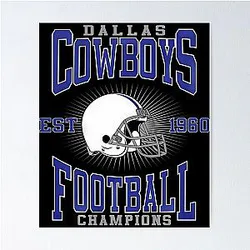 Art Dallas Cowboys Poster