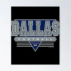 Art Dallas Cowboys Poster