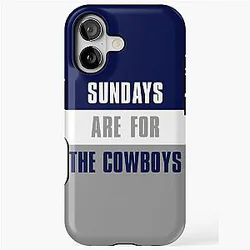 Sundays for the Dallas Cowboys iPhone Case