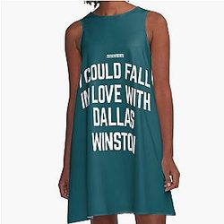 I Heart Dallas A-Line Dress