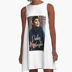 Day Gift for Dallas The Outsiders 80s Movie Soft and Comfy A-Line Dress