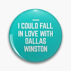 I Heart Dallas Winston Pin