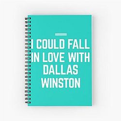 I Heart Dallas Winston Spiral Notebook