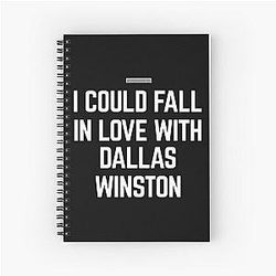 I Heart Dallas Spiral Notebook