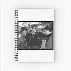 The Outsiders - Ponyboy Curtis and Johnny Cade - Vintage Spiral Notebook