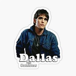 Dallas The Outsiders Sticker
