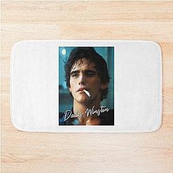 Mens Womens Dallas Winston The Outsiders 80s Graphic Tee in All Sizes and Colors Bath Mat