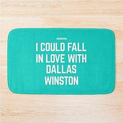 I Heart Dallas Bath Mat