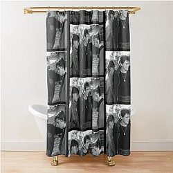 The Outsiders - Ponyboy Curtis and Johnny Cade - Vintage Shower Curtain