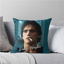 Dallas Winston & The Outsiders Throw Pillow