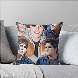 Vintage Dallas Throw Pillow