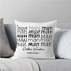 Dalllas Winston Throw Pillow