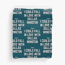 I Heart Dallas Duvet Cover