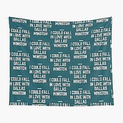 I Heart Dallas Tapestry
