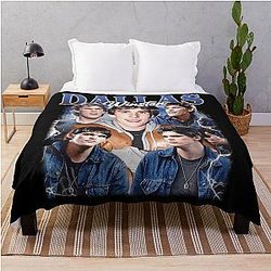 Vintage Dallas Winston Throw Blanket