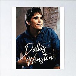 Dallas Winston The Outsiders 80s Soft and Comfy Movie Tee Poster