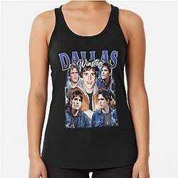 Vintage Dallas Racerback Tank Top
