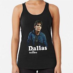 Dallas The Outsiders Racerback Tank Top
