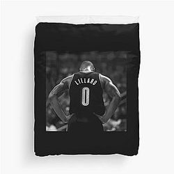 Damian Lillard Black Duvet Cover