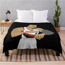 Dame Time Damian Lillard Three Throw Blanket