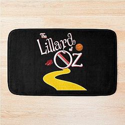 Damian Lillard - Lillard of Oz - Ripcity, Portland, Oregon, Basketball Bath Mat