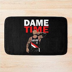 It's Dame Time Damian Lillard Bath Mat