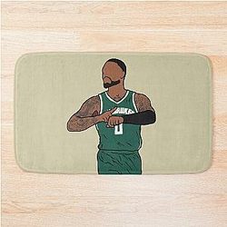 Damian Lillard Milwaukee Celebration Bathmat