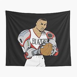Damian Lillard - Dame Time Tapestry