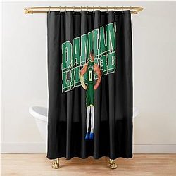 Damian Lillard For Men Shower Curtain