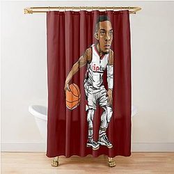 Damian Lillard Chibi Shower Curtain
