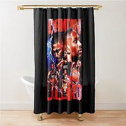 Damian Lillard Trail Blazers Shower Curtain