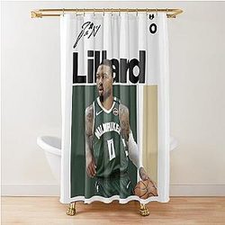 Damian Lillard Shower Curtain