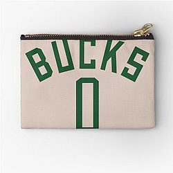 Damian Lillard Milwaukee Bucks NBA Zipper Pouch