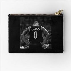 Damian Lillard Black Zipper Pouch