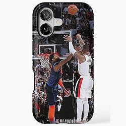 Damian Lillard Game Winner iPhone Tough Case