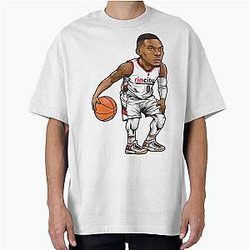 Damian Lillard Art Chibi Oversized T-Shirt