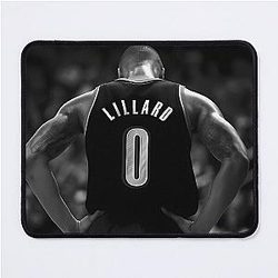 Damian Lillard Black Mouse Pad