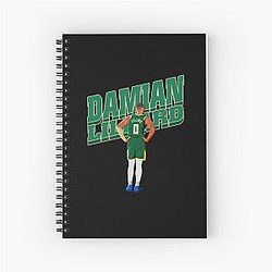 Damian Lillard Notebook for Men Women