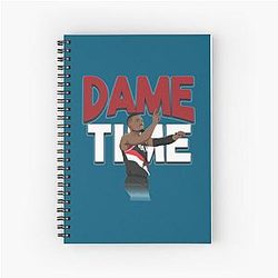 NBA Damian Lillard Spiral Notebook