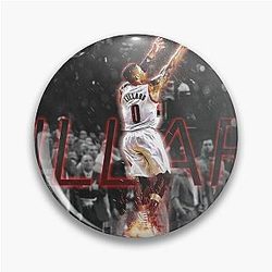 Fun Art of Damian Lillard Pin