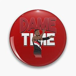 NBA Damian Lillard Pin