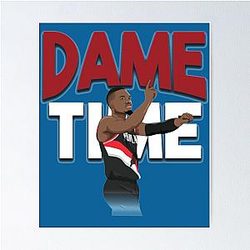 NBA Damian Lillard Poster