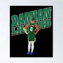 Damian Lillard Funny Poster
