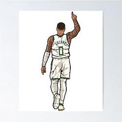 Damian Lillard Celebration Poster