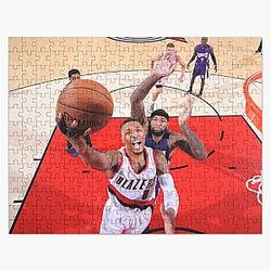 Damian Lillard illustration Jigsaw Puzzle