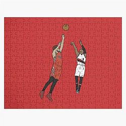 Damian Lillard Game-Winner vs. Houston Jigsaw Puzzle