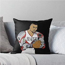 Damian Lillard - Dame Time Throw Pillow
