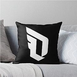 Damian Lillard Logo Throw Pillow