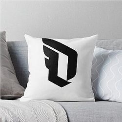 Damian Lillard Logo Throw Pillow