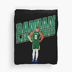 Damian Lillard Duvet Cover for Men and Women